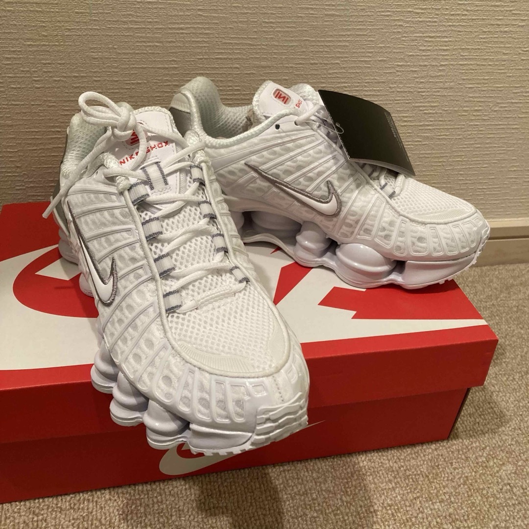 NIKE - ◇ Nike Shox TL ナイキ ショックス ホワイト シルバー ◇の