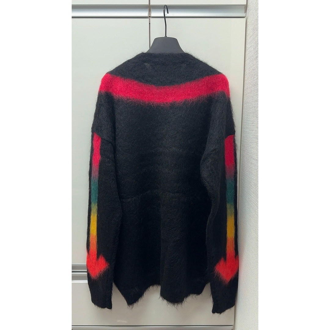 Off-White - 【新品未使用】OFF-WHITE オフホワイト モヘア ロゴ 長袖