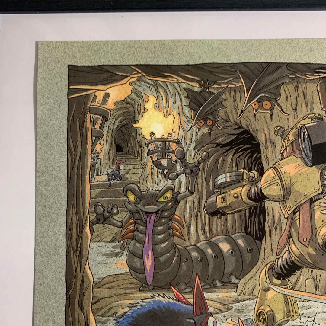 貴重】鳥山明の世界展/クロノトリガー/複製原画/ポスター/1995年の通販