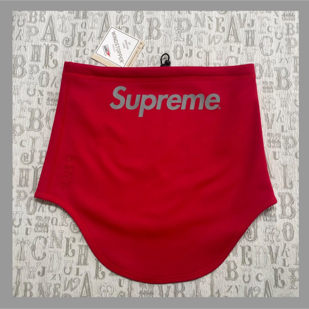 Supreme - \通勤通学にも/ ネックウォーマー シュプリーム 値札タグ付