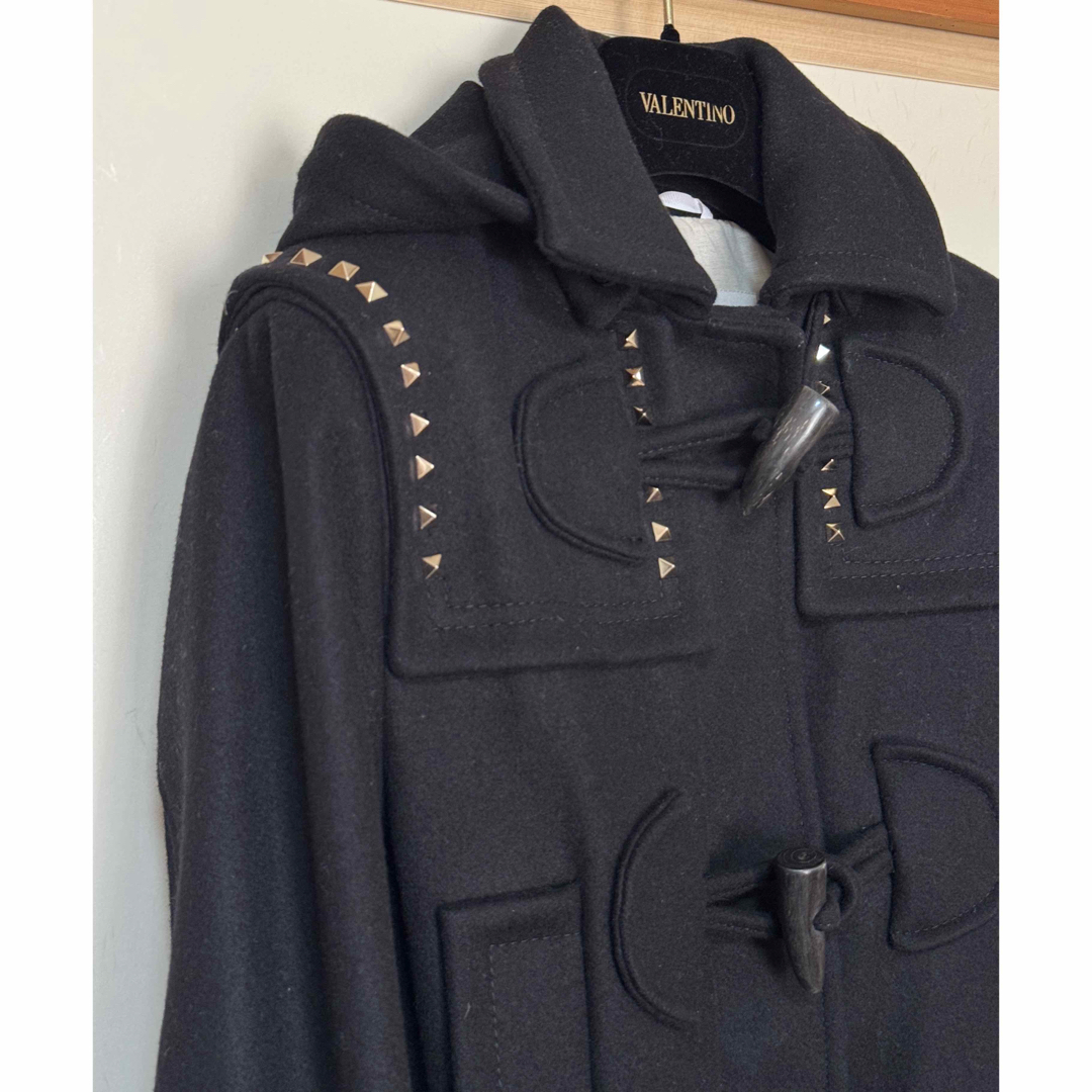 VALENTINO - VALENTINO ヴァレンティノ スタッズ ダッフルコートの通販