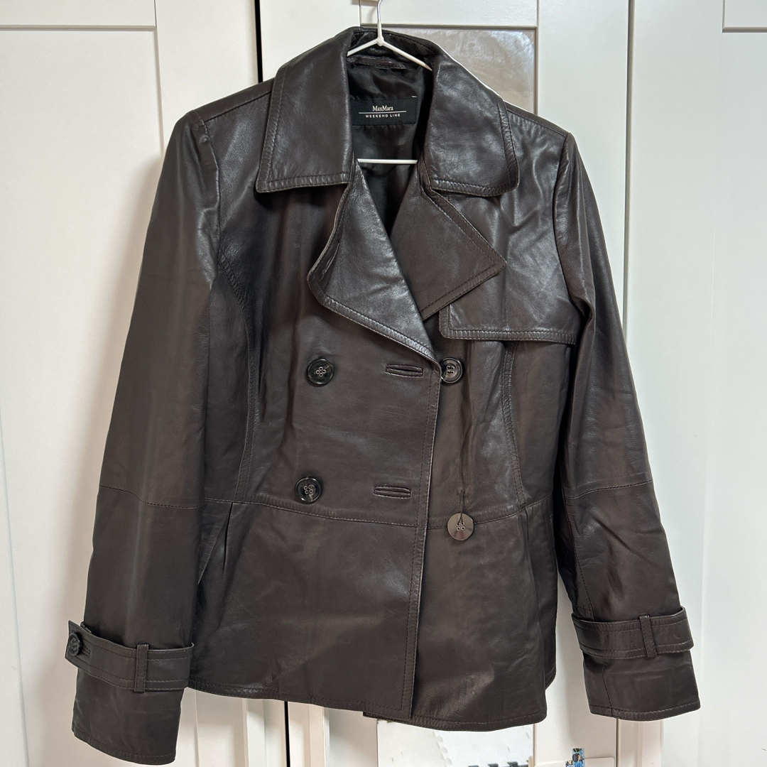 Weekend Max Mara - max mara レザージャケットの通販 by vanilla's