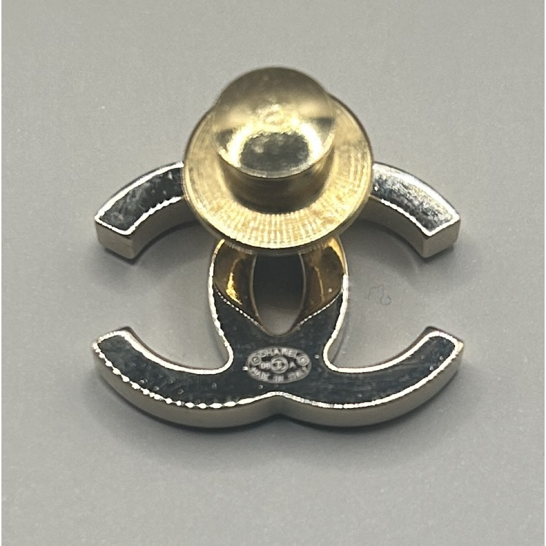 シャネル ココマーク 08A ココ ラインストーン ピン ピアス 片耳のみ