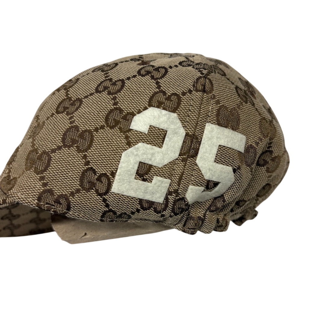 GUCCI - グッチ GUCCI キャップ GGキャンバス 25 751400 ブラウンの