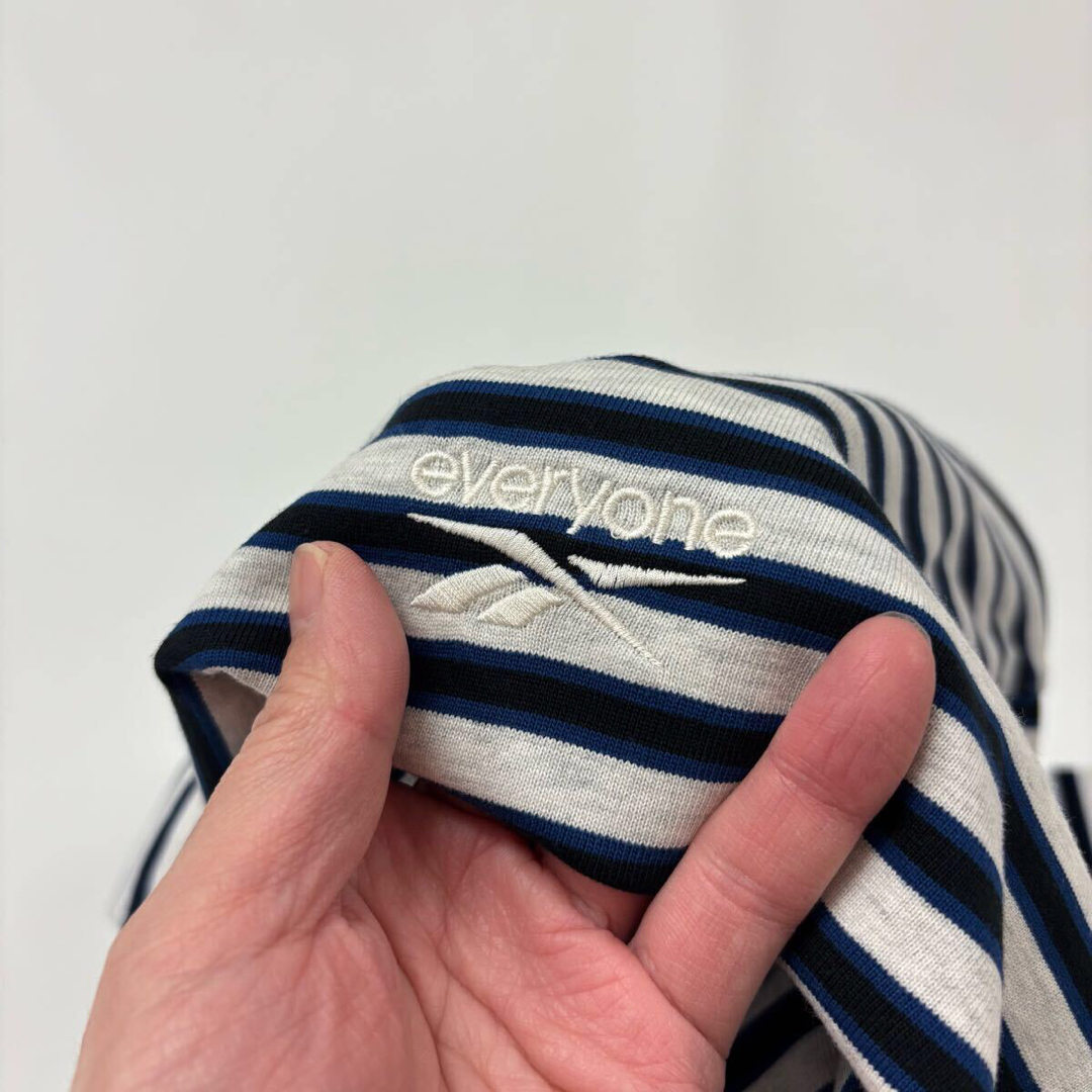 25ss 2025 新品 REEBOK everyone ボーダー ロンT Lの通販 by ちーさん