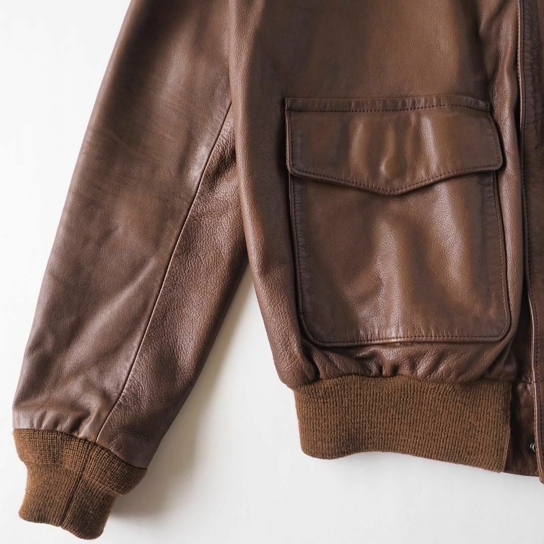 POLO RALPH LAUREN - ラルフローレン 極美品 A-2 レザージャケット 本