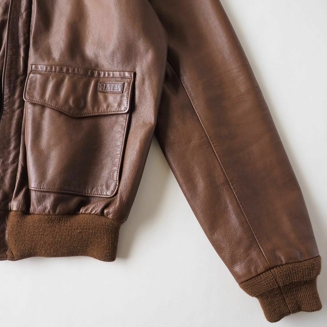 POLO RALPH LAUREN - ラルフローレン 極美品 A-2 レザージャケット 本