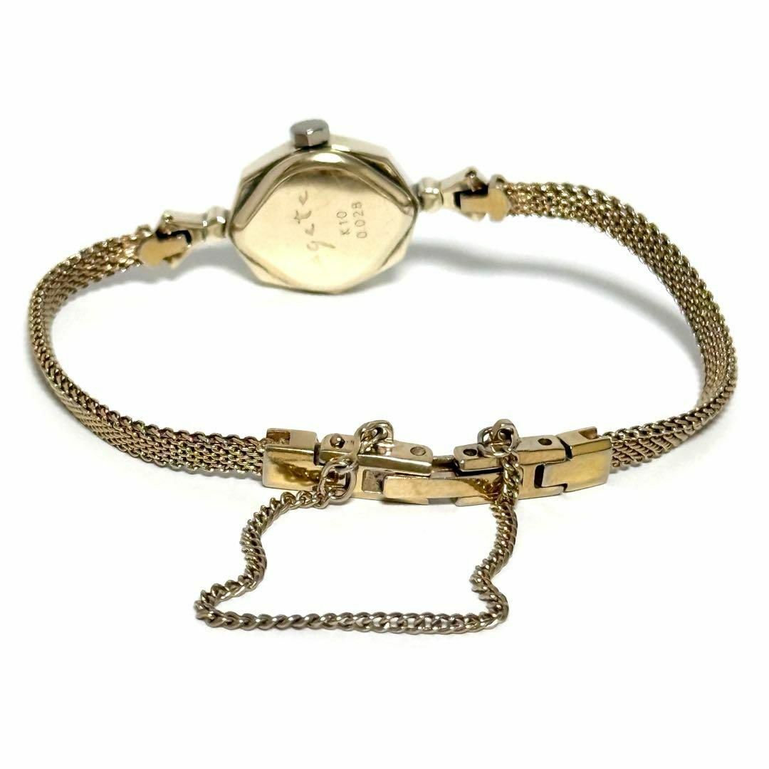 agete - 【希少モデル】アガット 腕時計 クラシック K10ゴールド