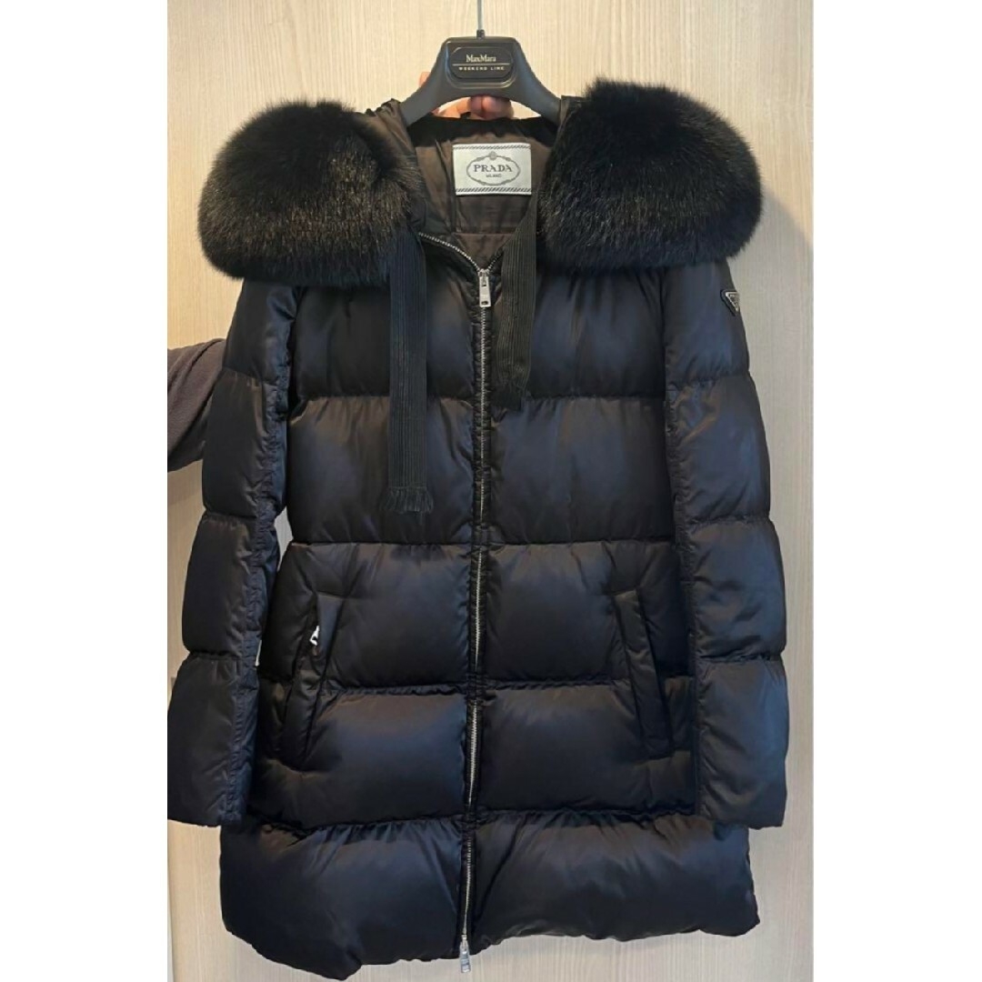 PRADA - ❖岡部あゆみ様御着用❖PRADA フォックスファーつき コート