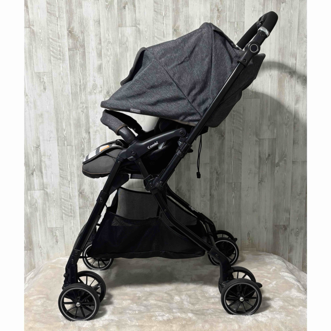 combi - Combi ベビーカー スゴカルα4キャスエッグショック レイン