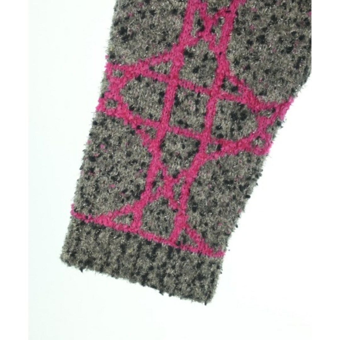 DIOR HOMME - Dior Homme ニット・セーター M グレーxピンクx黒(総柄