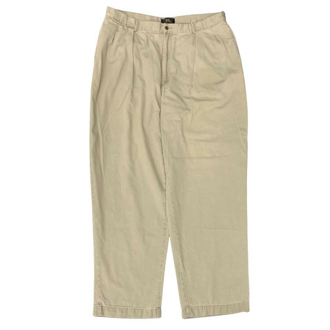 RRL - ダブルアールエル チノパンツ 90S 三ツ星タグ ベージュ メンズ