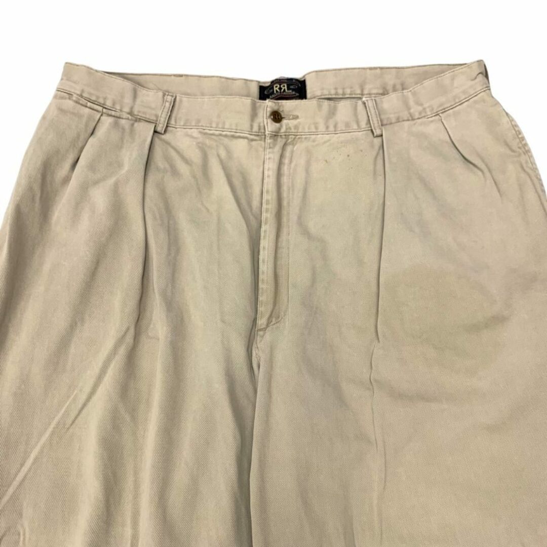 RRL - ダブルアールエル チノパンツ 90S 三ツ星タグ ベージュ メンズ