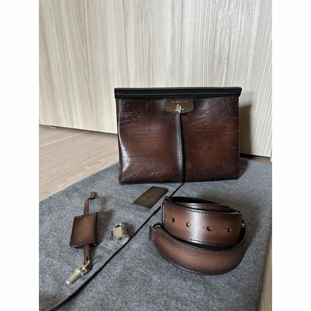 BERLUTI - 特注98万 ベルルッティ ルッティ25 レザー バッグ