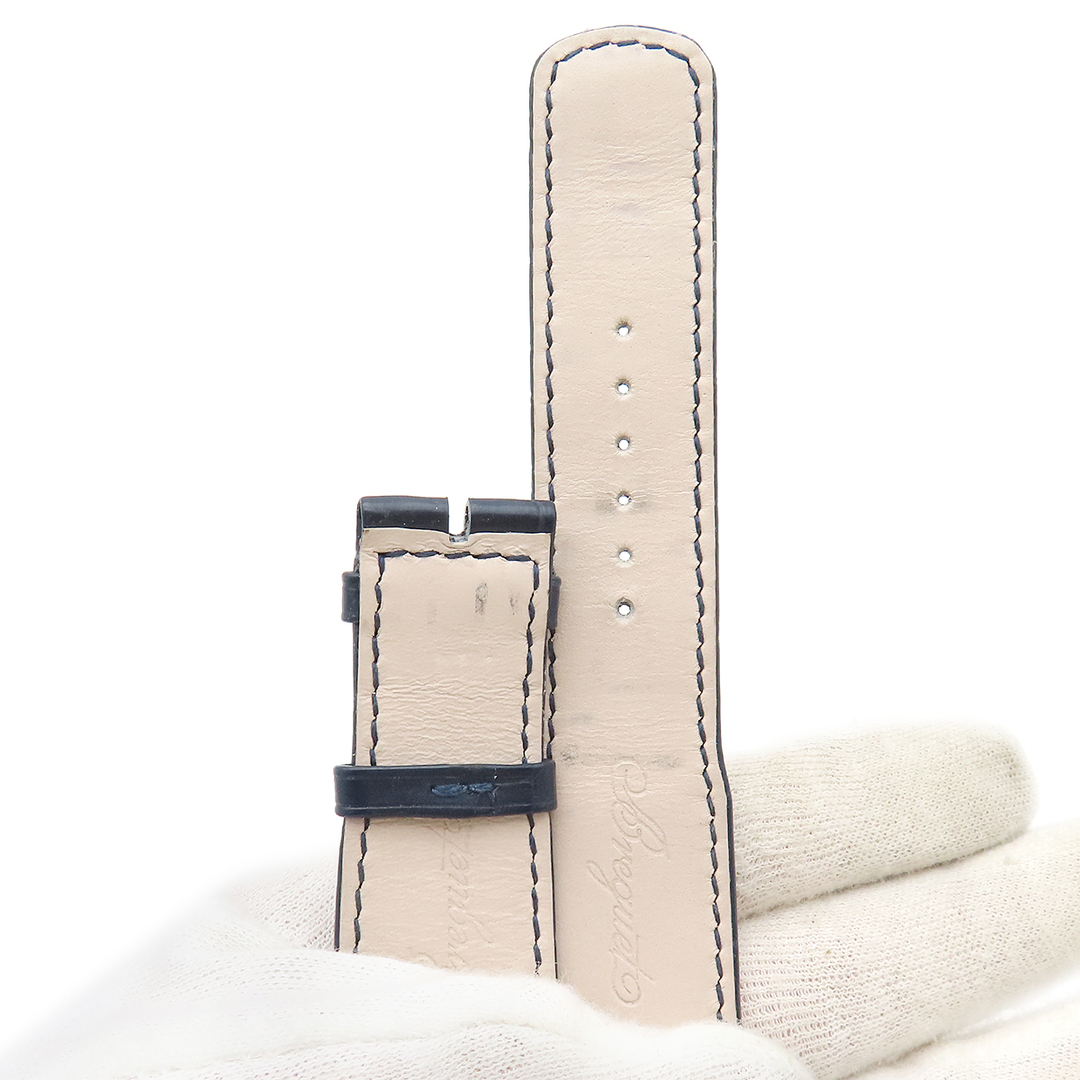 Breguet - ブレゲ 新品同様 純正 替え クロコ ベルト バンド 予備