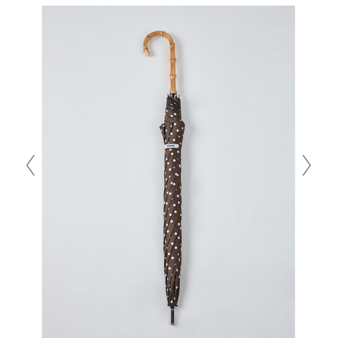 mother - 新品未使用 FORME 東原亜希 晴雨兼用日傘 ブラウンドットの