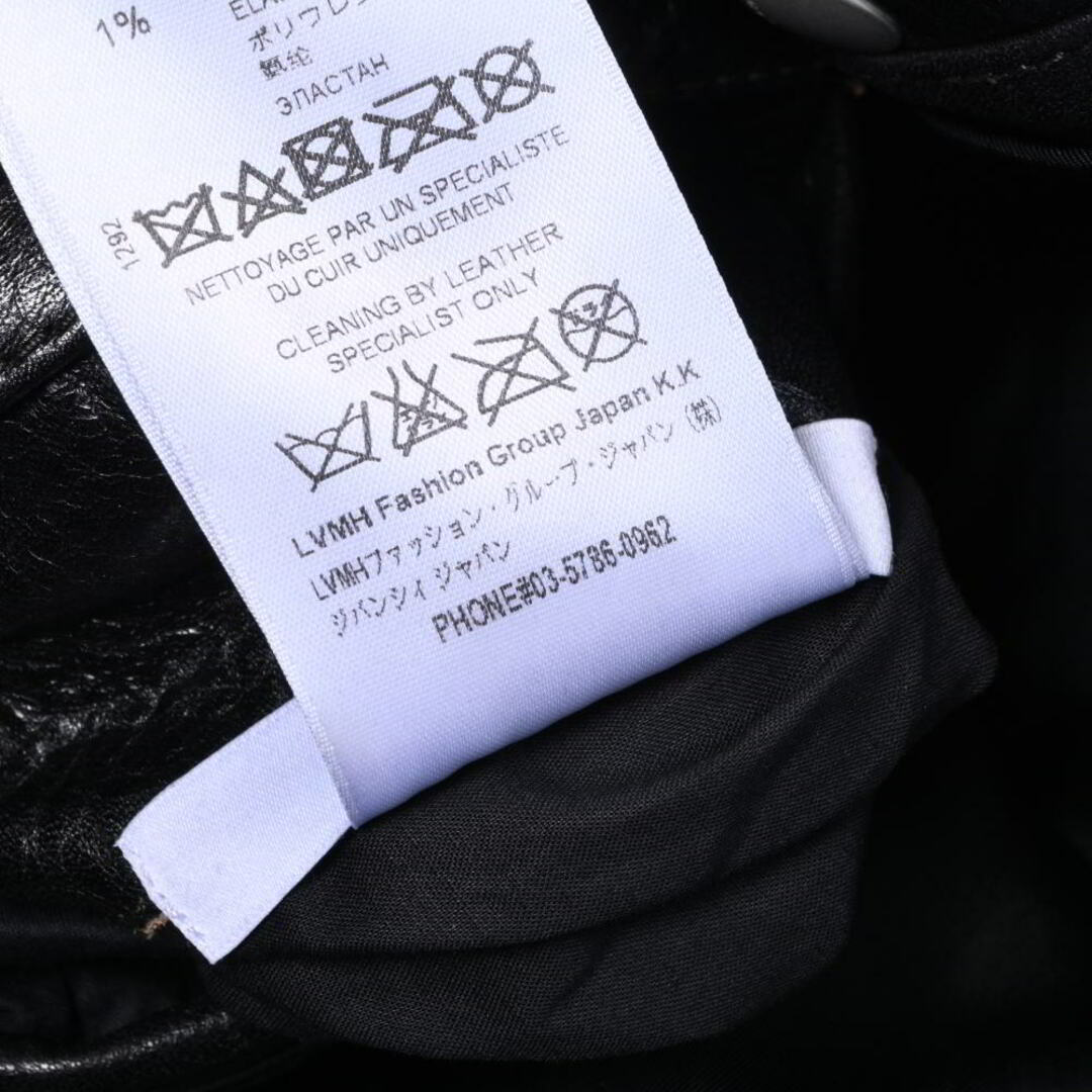 GIVENCHY - GIVENCHY ブロックカラー レザー ボンバー ジャケットの