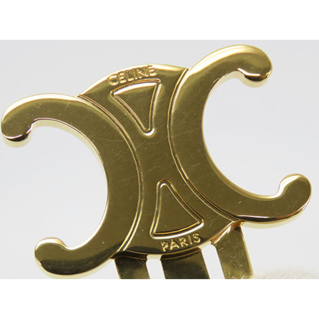 CELINE - 新品同様 セリーヌ トリオンフ スナップ ヘアクリップ 2つ