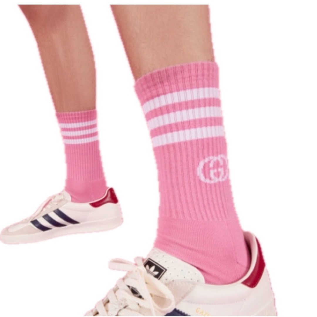 GUCCI - 未使用 アディダス グッチ メンズ レディース クルーソックス