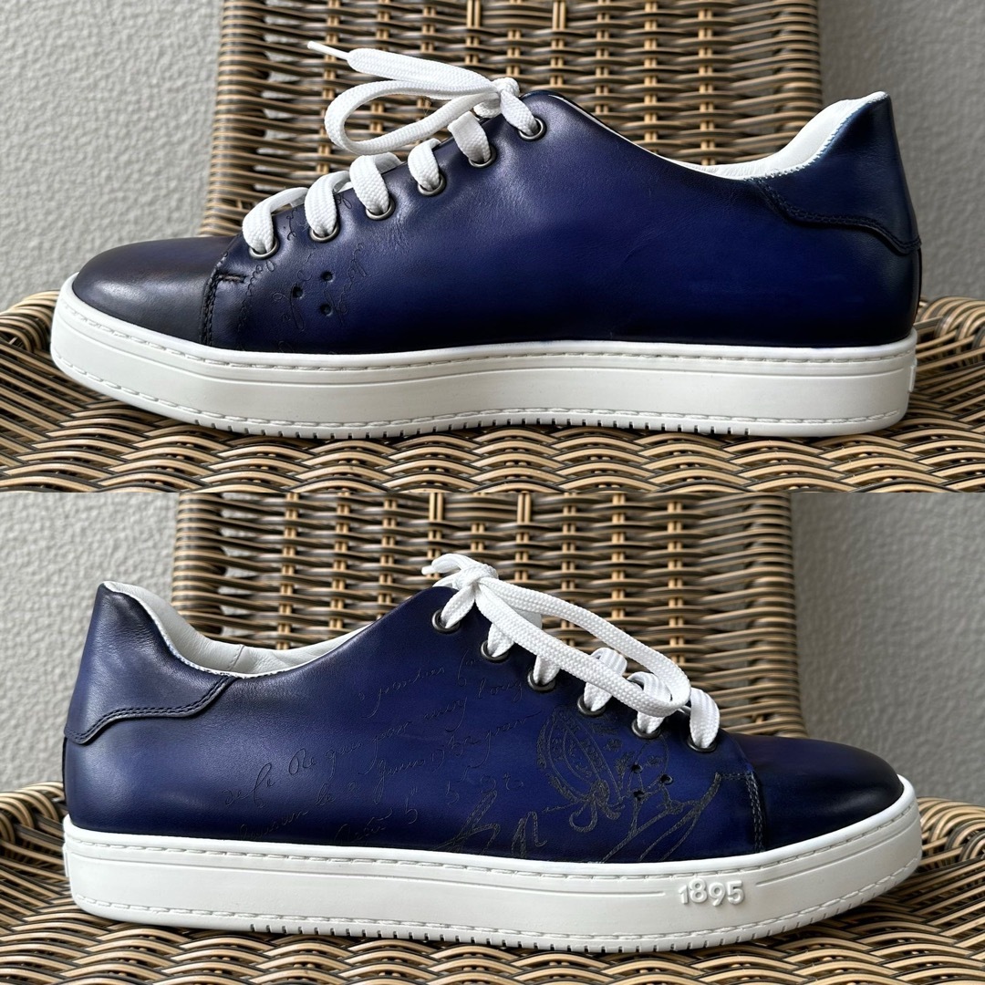 BERLUTI - 定価25,1万 ベルルッティ プレイタイム スクリットレザー