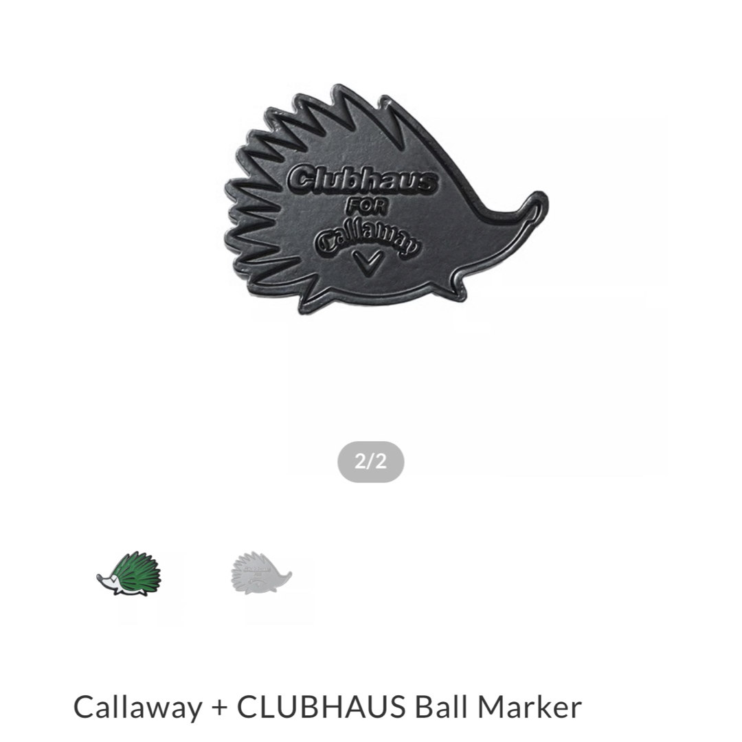 Callaway Golf - クラブハウス × キャロウェイ 限定コラボ マーカーの