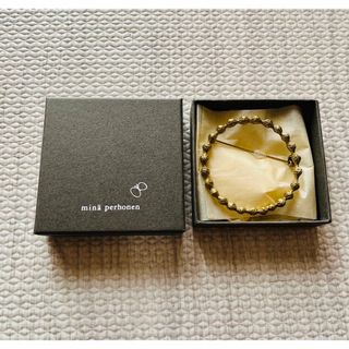minaperhonen アンティークゴールド ブローチ mina perhonen（ブローチ