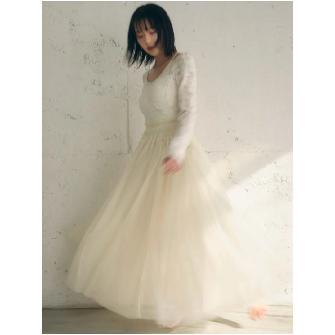 SNIDEL - snidel chacott レース柄編みプルオーバー 25ssの通販 by