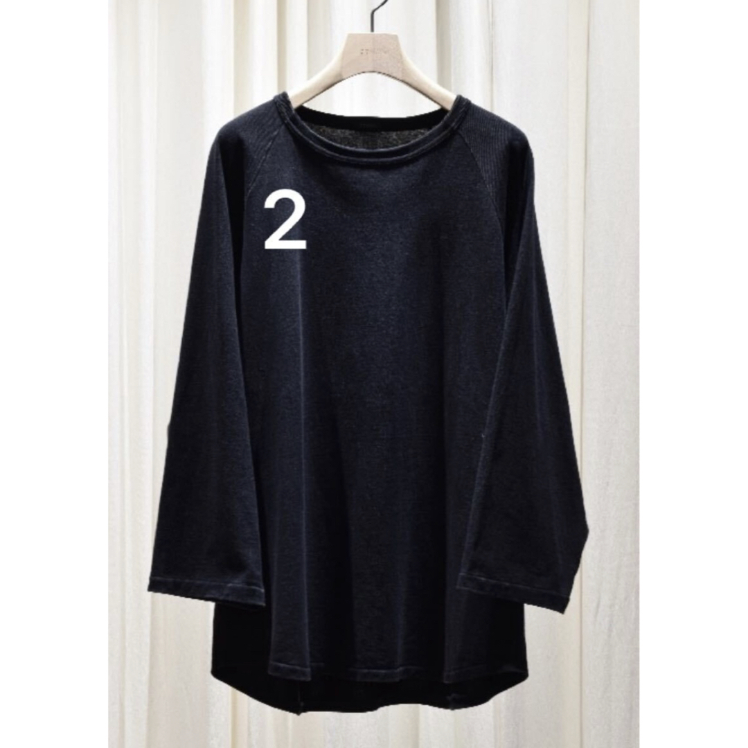 COMOLI - 新品 25SS COMOLI 25SS コットンジャージ ベースボール T 2の