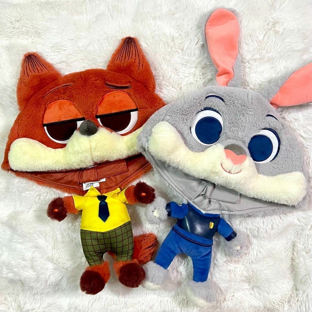 上海ディズニー 限定 ズートピア ニック ジュディ ファンキャップ