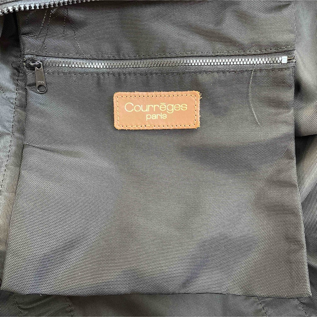 Courreges - クレージュ 大容量 トートバッグ ボストンバッグ 宿泊 黒