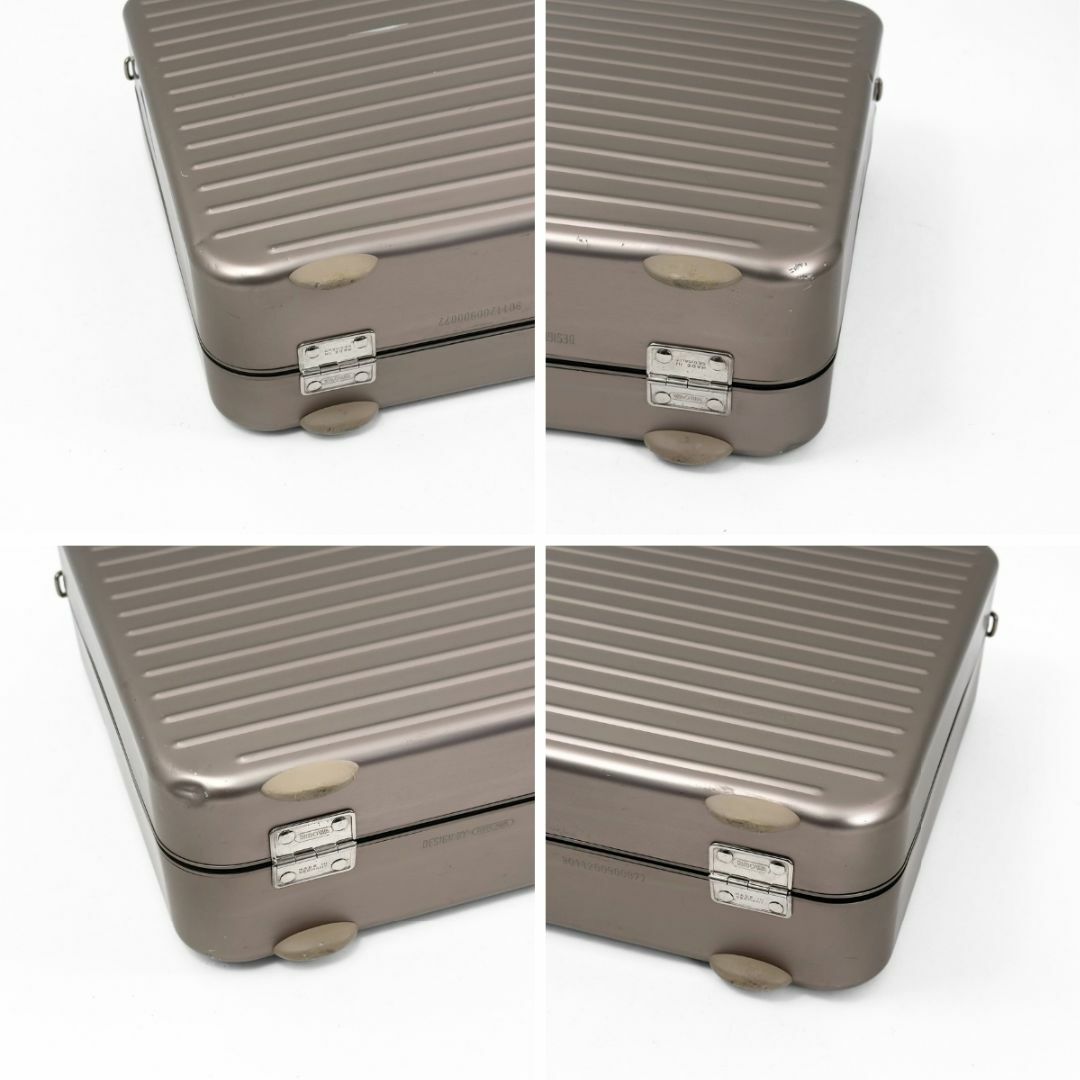 RIMOWA - リモワ チタンセーフ 2way 内装 全本革 革巻きハンドル