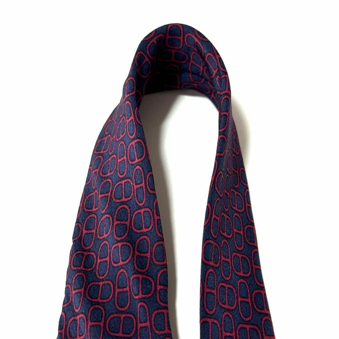 HERMES - エルメス ネクタイ シェーヌダンクル マイヨン ハイブランド