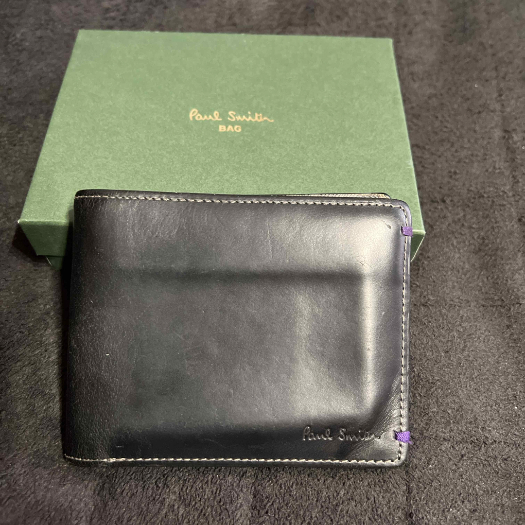 Paul Smith - ポールスミス Paul Smith 二つ折り財布 BLK/ミニクーパー