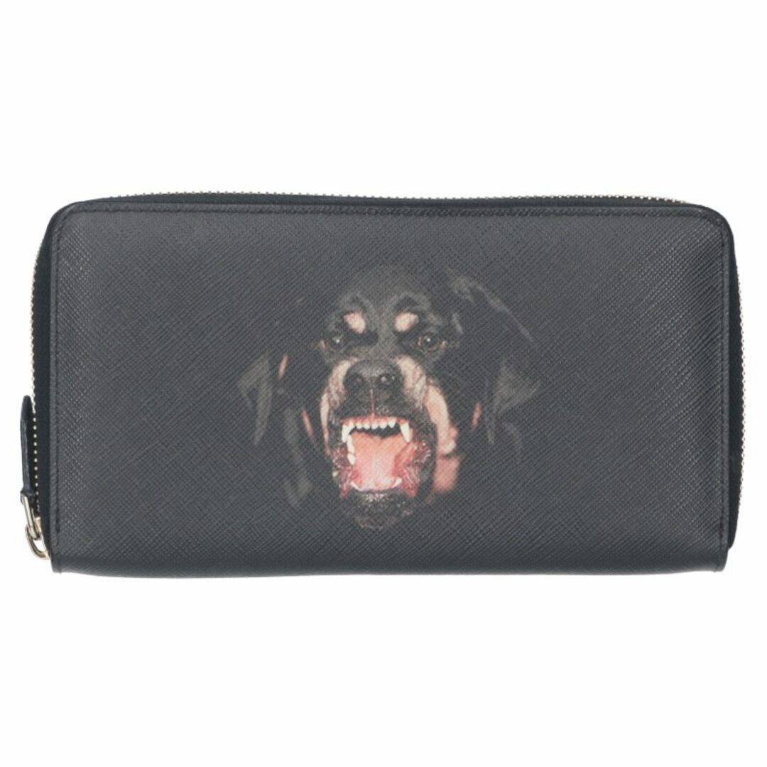 GIVENCHY - ジバンシィ ロットワイラーラウンドジップ長財布 メンズの