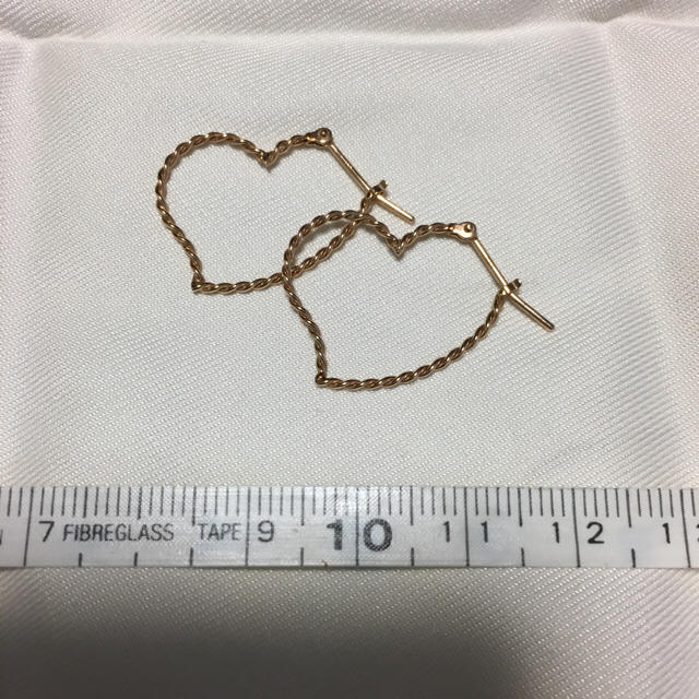 NOJESS - ノジェス☆ハートフープピアスの通販 by りつ｜ノジェスなら