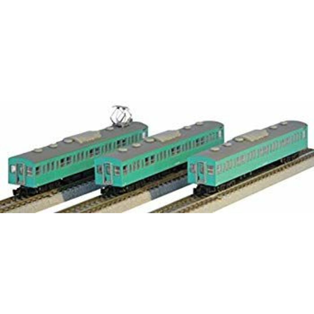 ロクハン Zゲージ T022-10 国鉄103系 エメラルドグリーン 常磐線タイプ