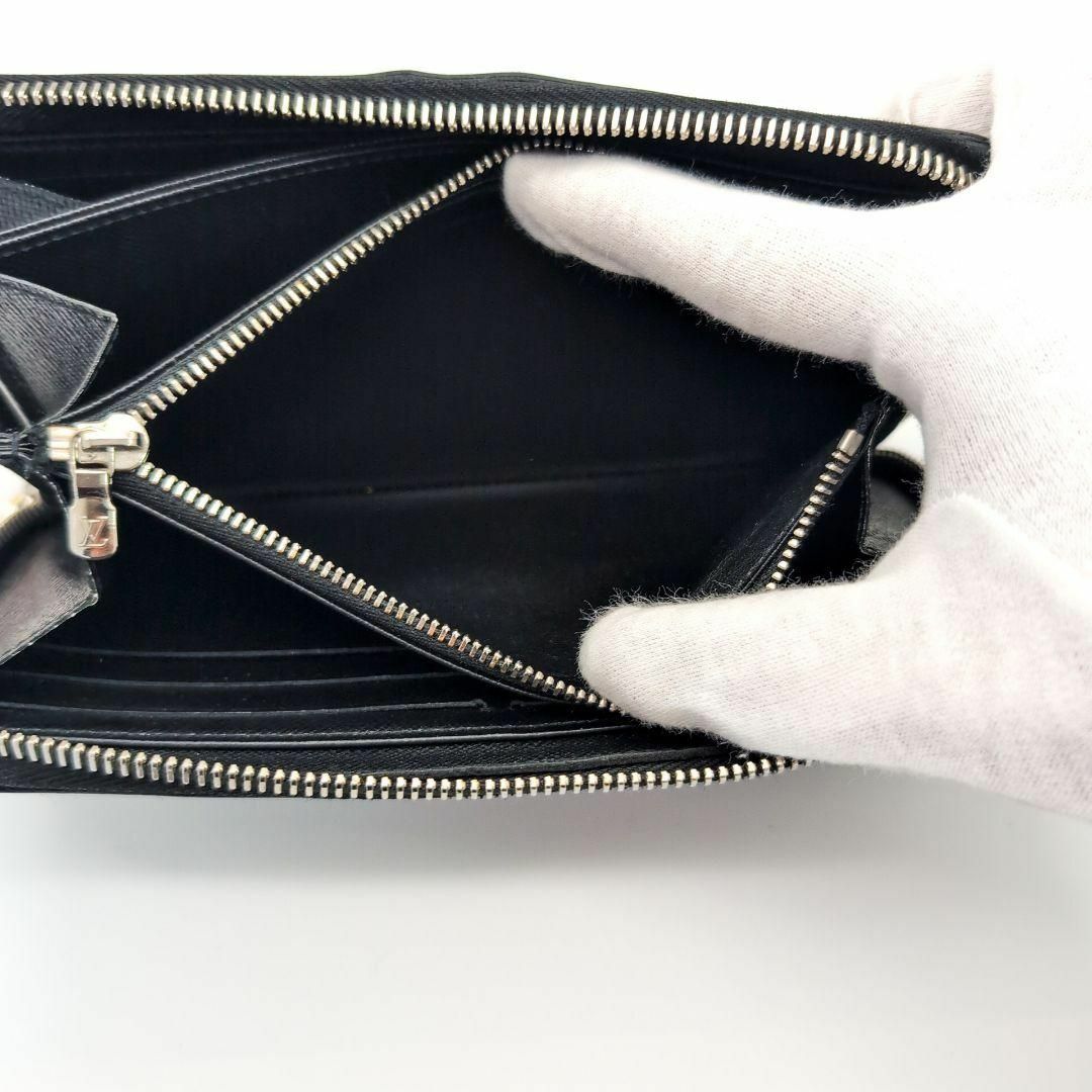 LOUIS VUITTON - ルイヴィトン エピ 新型 ジッピーウォレット 黒 長