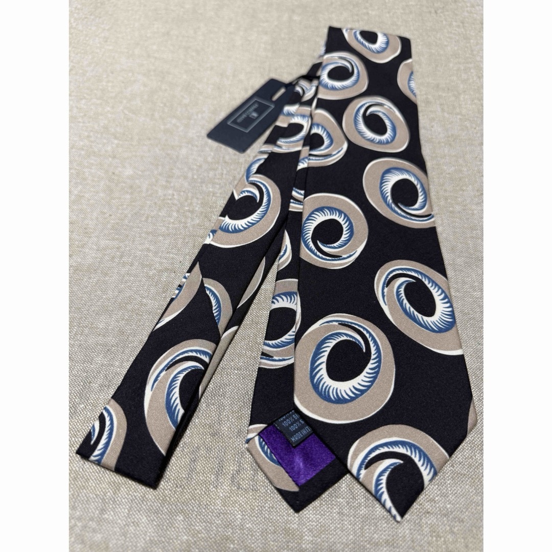 FRANCO BASSI - 【新品】FRANCO BASSI／ビッグサークル／プリントタイ