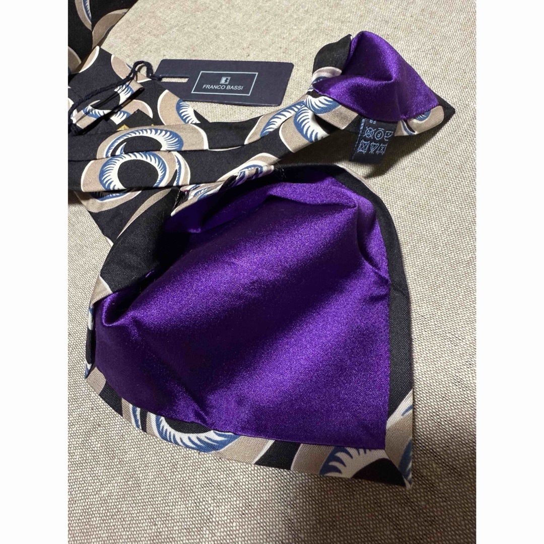 FRANCO BASSI - 【新品】FRANCO BASSI／ビッグサークル／プリントタイ