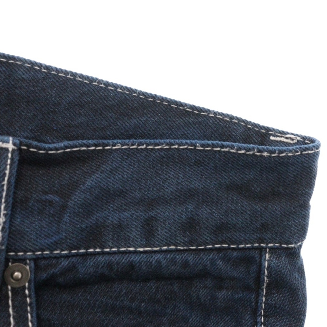 BLESS U ブレスユー BU wrinkle crack baggy denim バギーデニムパンツ