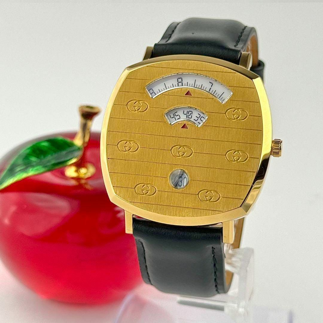 GUCCI - 【新品社外替えベルト付き】747 グッチ グリップ メンズ