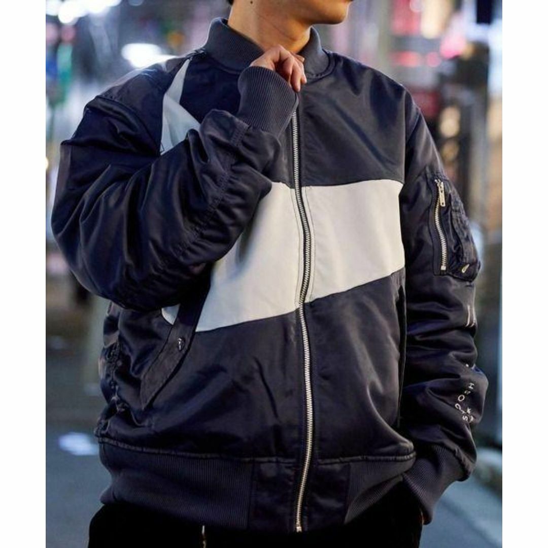 NIKE - 最後 XL ナイキ スウッシュ ボンバージャケット リバーシブル