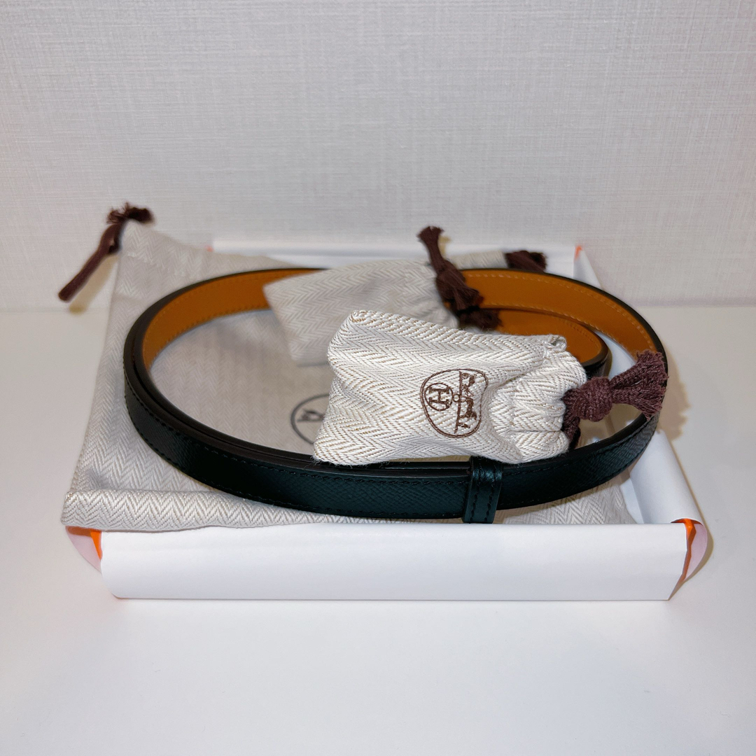 HERMES - 【新品・未使用品】エルメス ケリーベルト ブラック ベルト