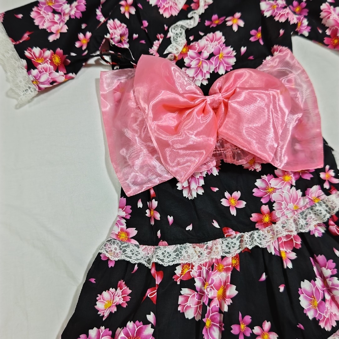 西松屋 - 新品 浴衣ドレス120 姫ギャル 映え浴衣 浴衣ドレスの通販 by