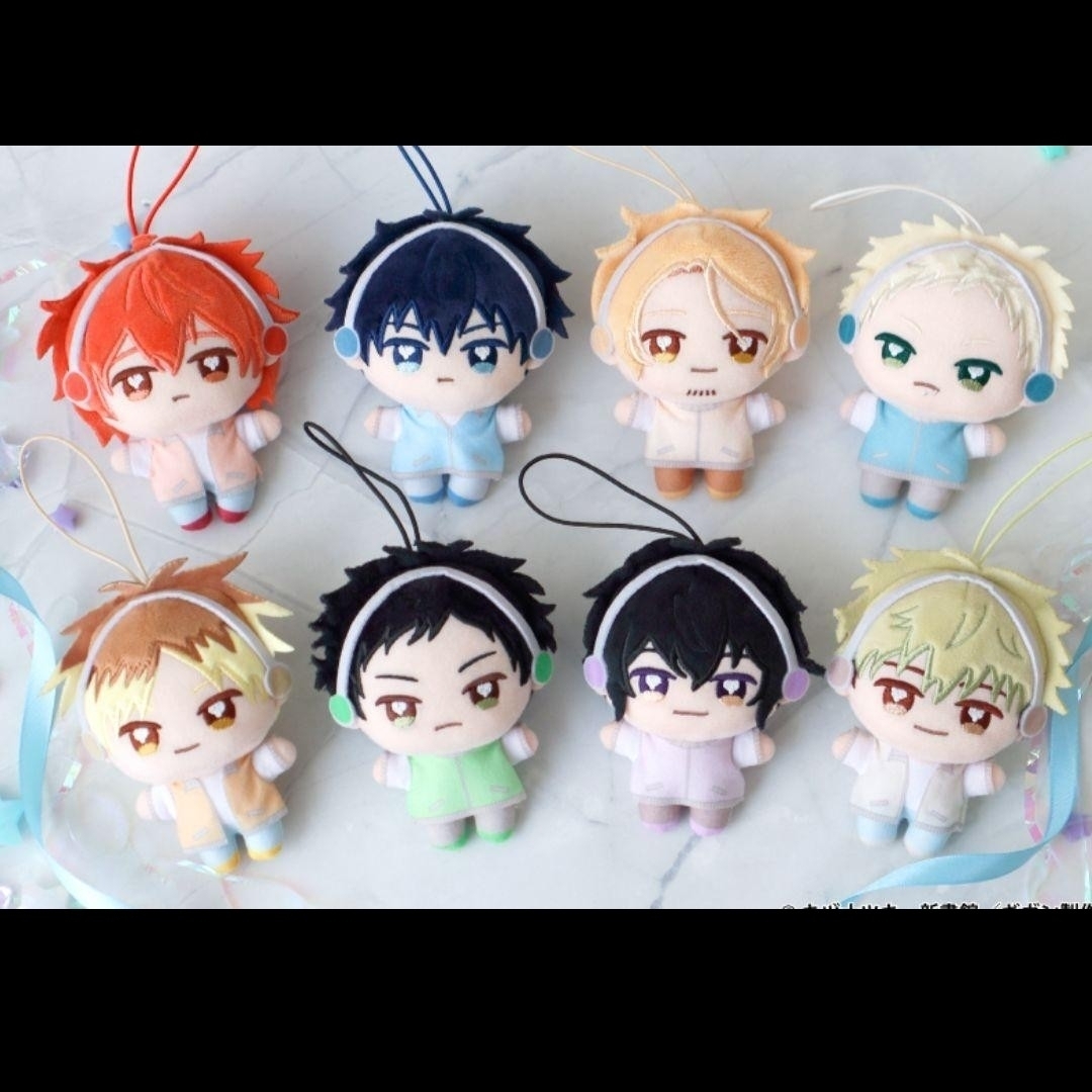 ❤鹿島柊×八木玄純❤映画 ギヴン 海へ ぬいぷりけmini マスコットの