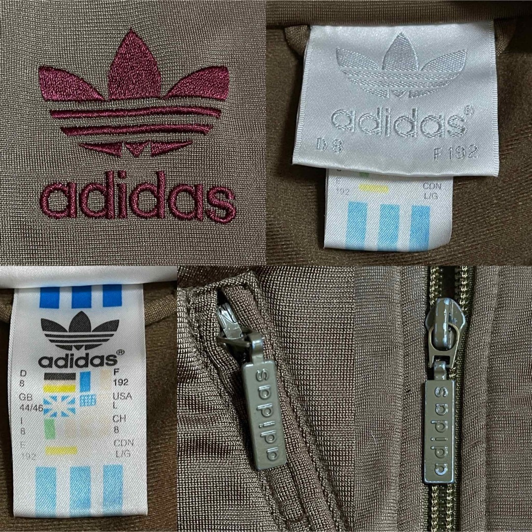 adidas - 2XL希少】在原みゆ紀アディダス刺繍トラックジャケット古着