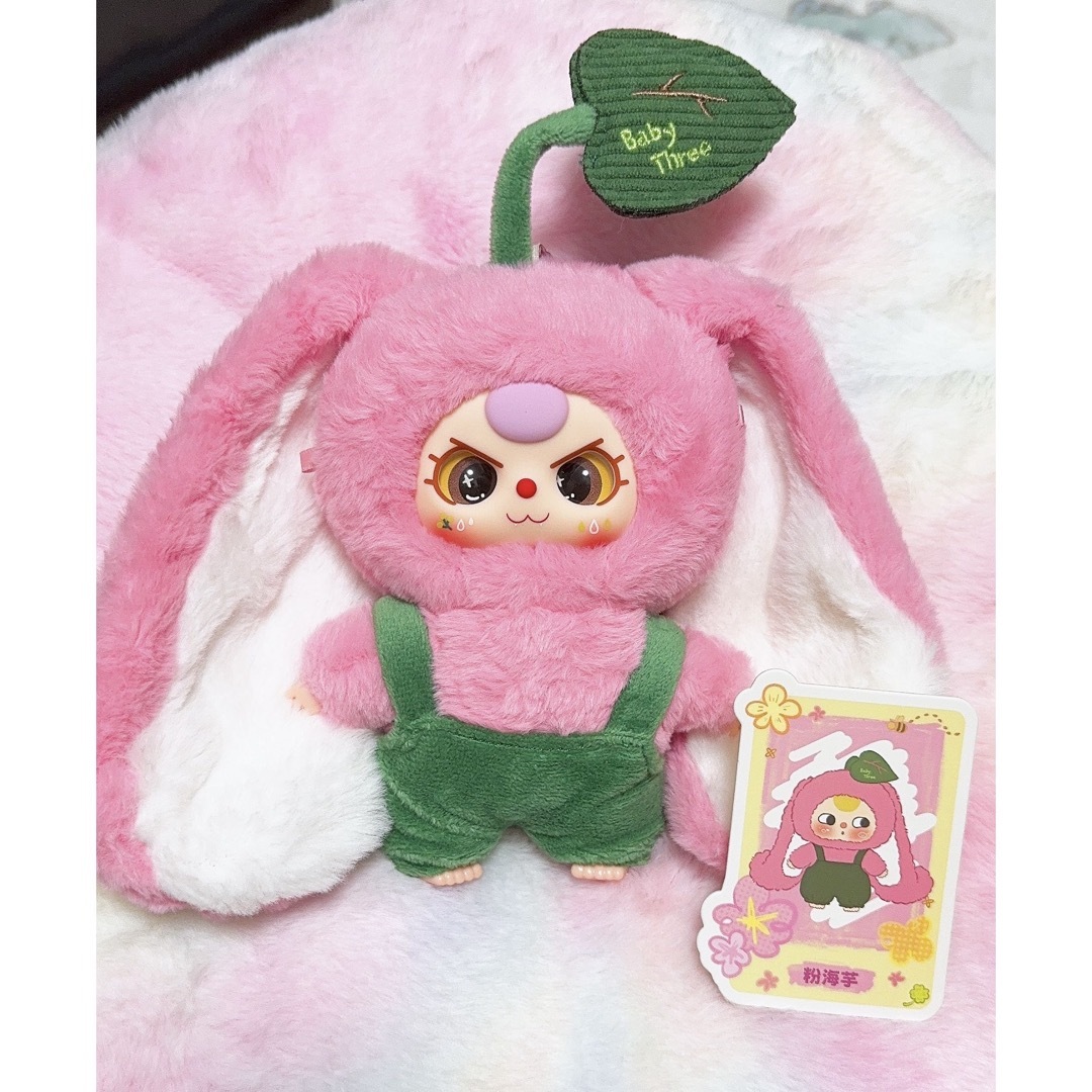Babythree 春はどこ? 桜餅うさぎちゃん♡ キラ目♡の通販 by KC☆'s
