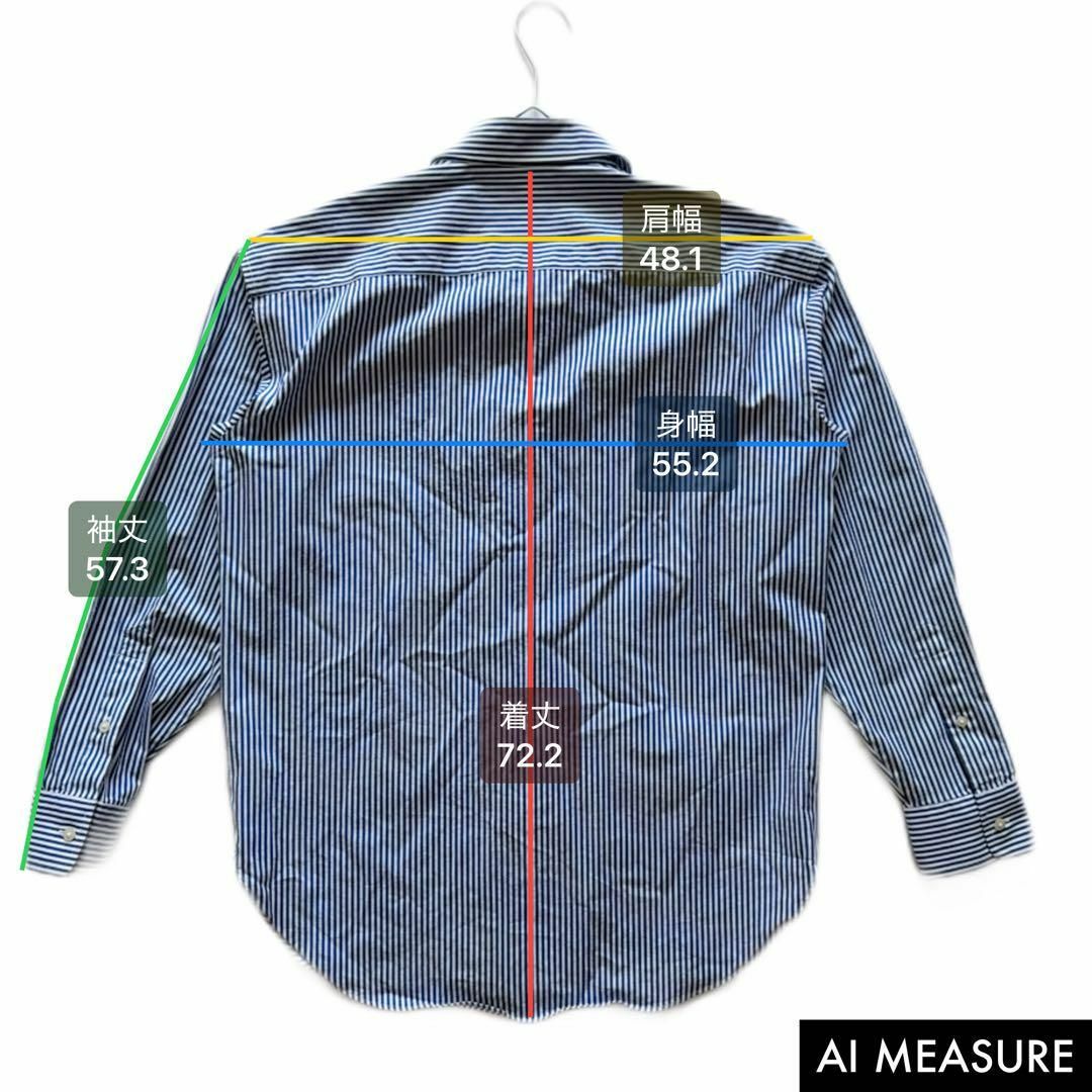 Ralph Lauren - 現行QR✨ローレンラルフローレン ブルーストライプ