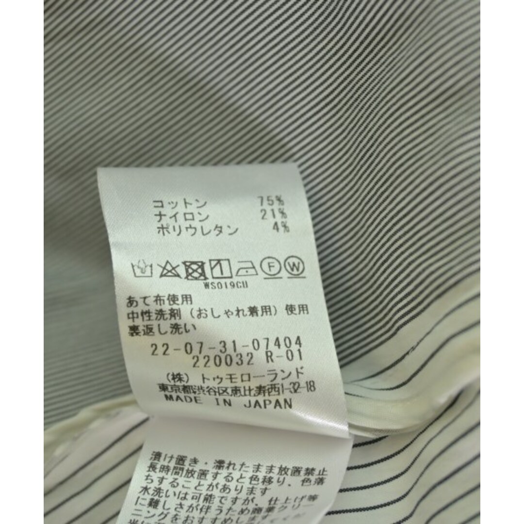 DES PRES - DES PRES デプレ ノーカラージャケット M グレー 【古着