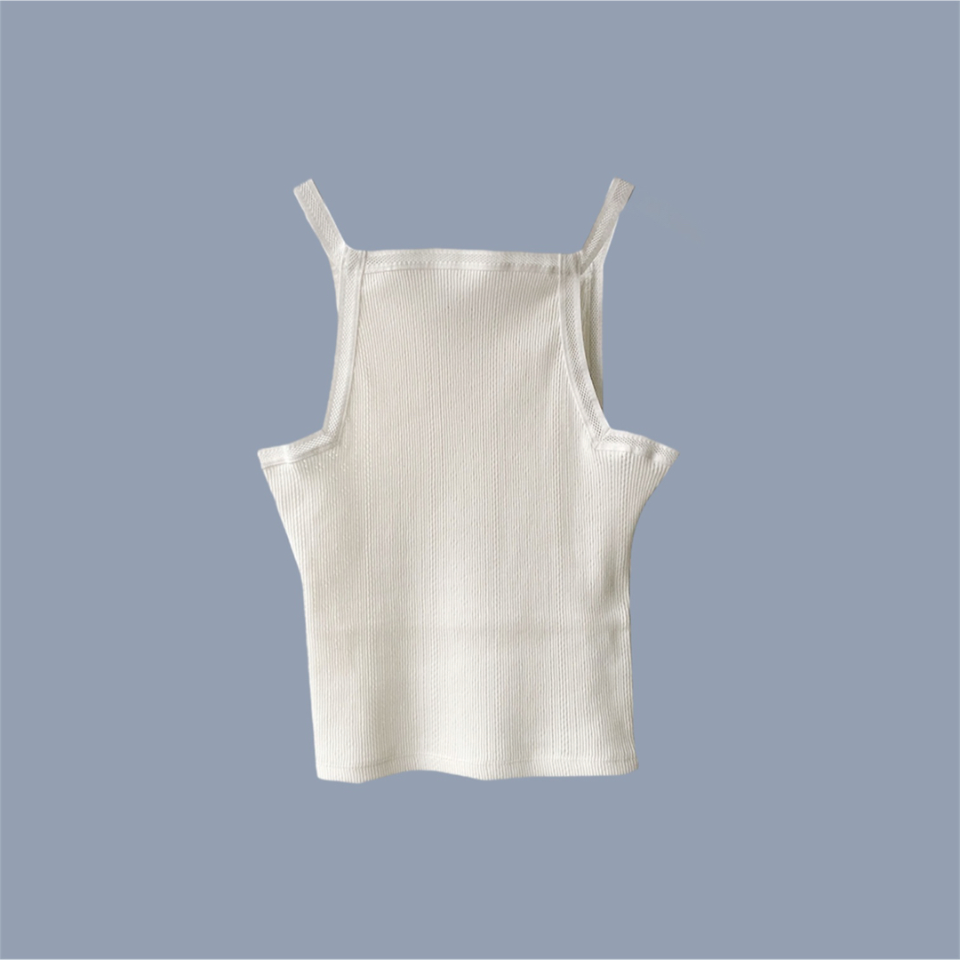 FUMIKA_UCHIDA - FUMIKA_UCHIDA EYELET RIB STITCH CAMISOLEの通販 by